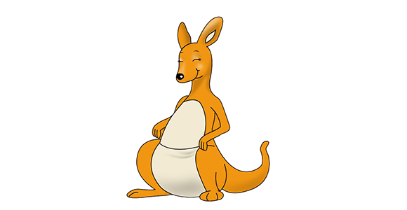 kangaroo单词图片