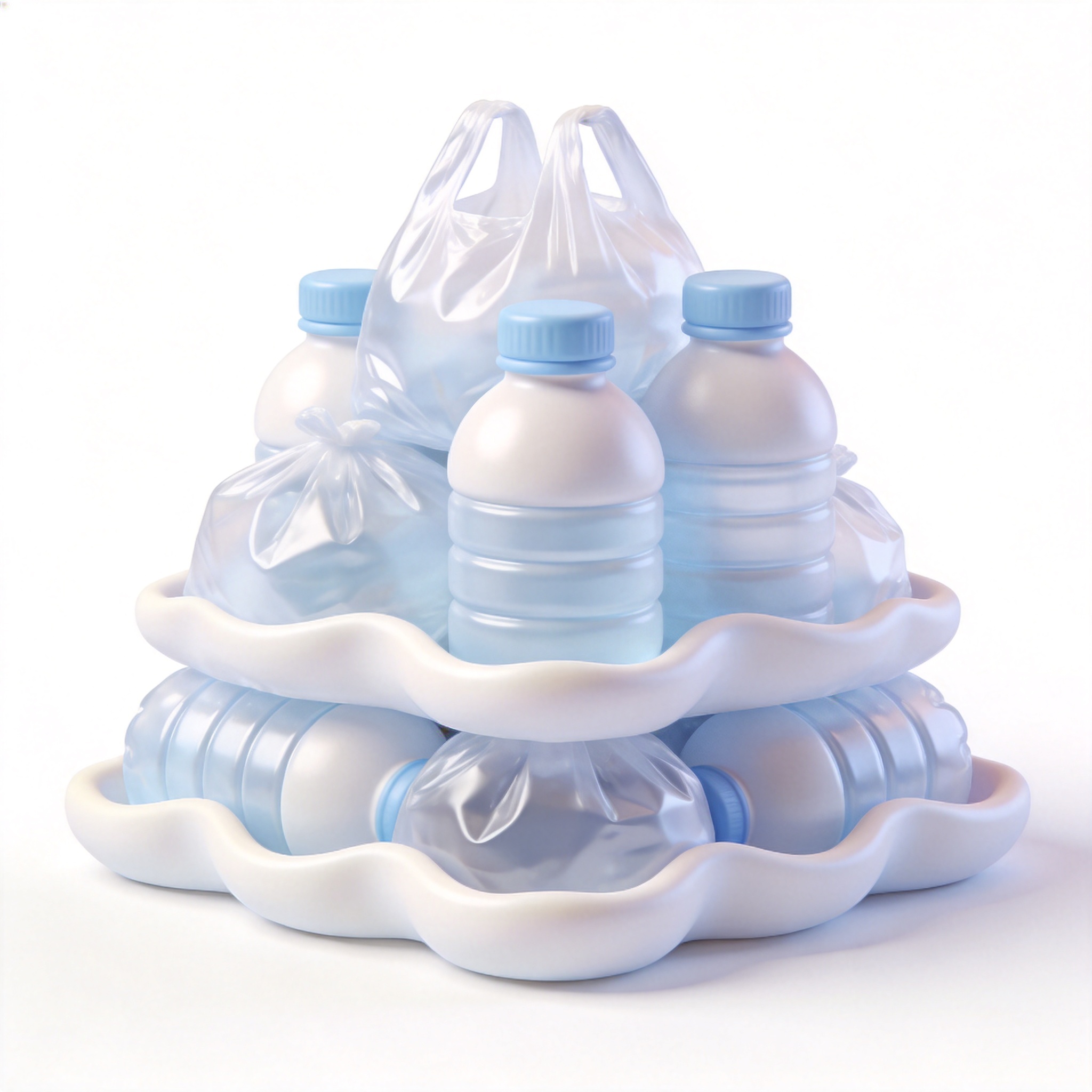plastic pollution   单词图片