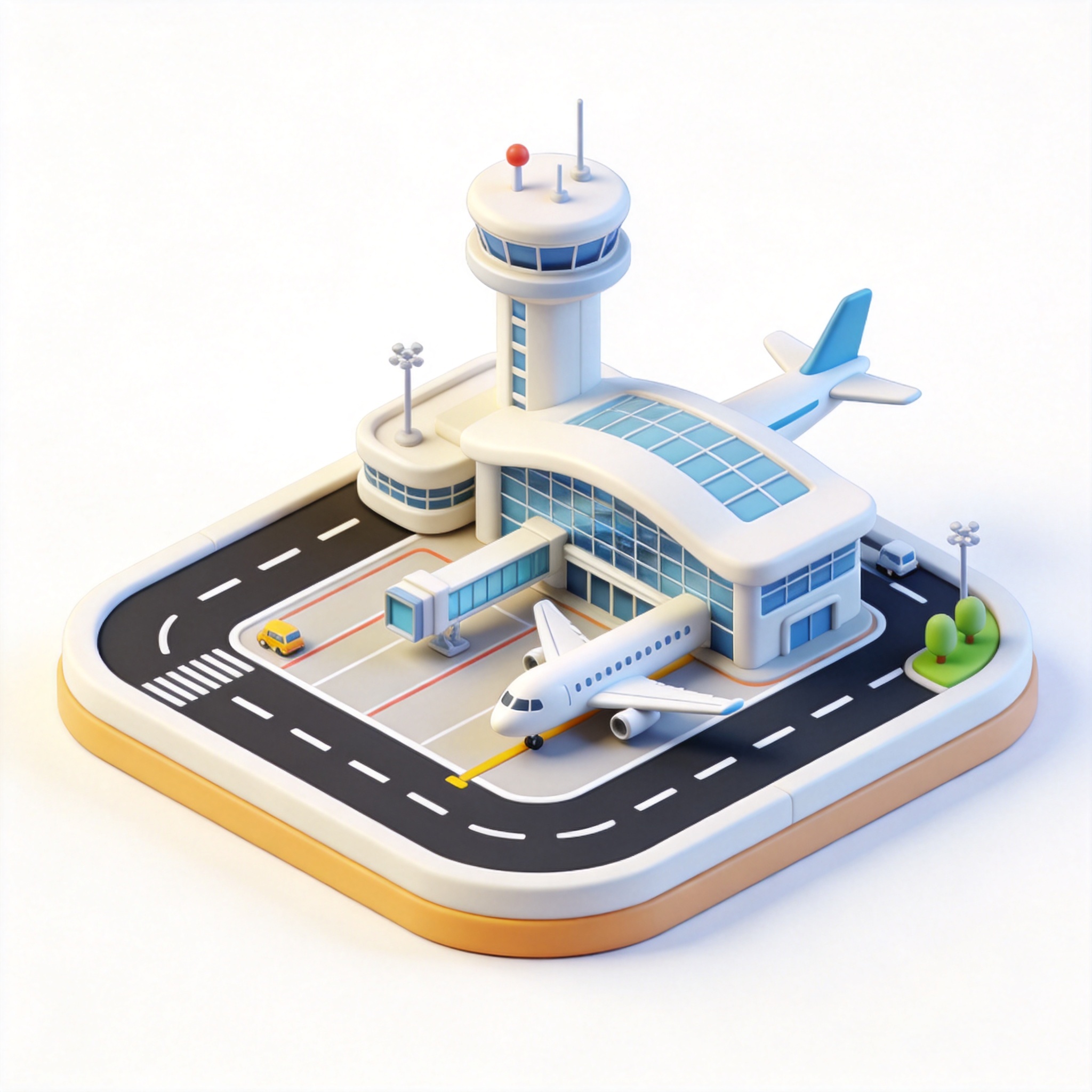 airport单词图片