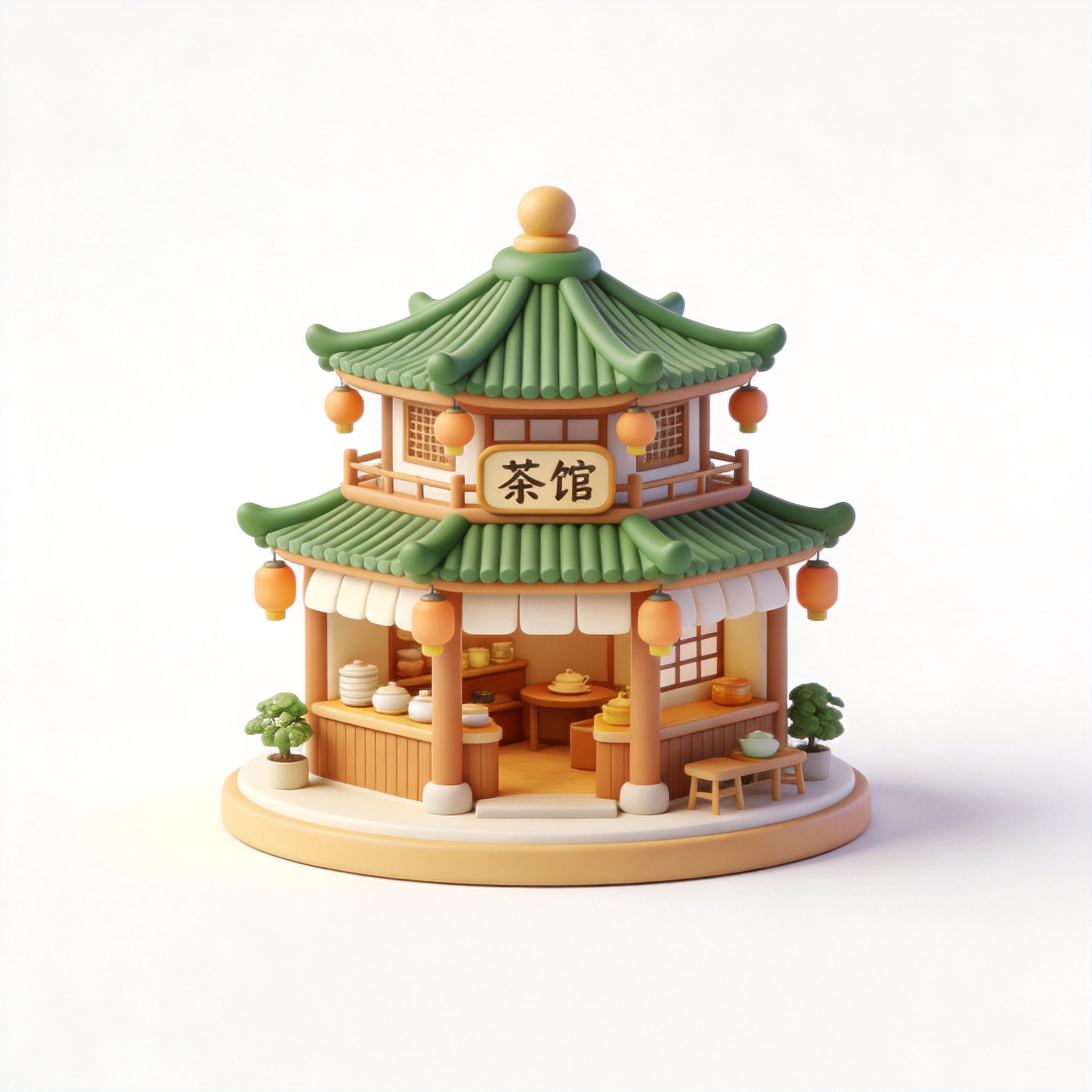 tea house单词图片