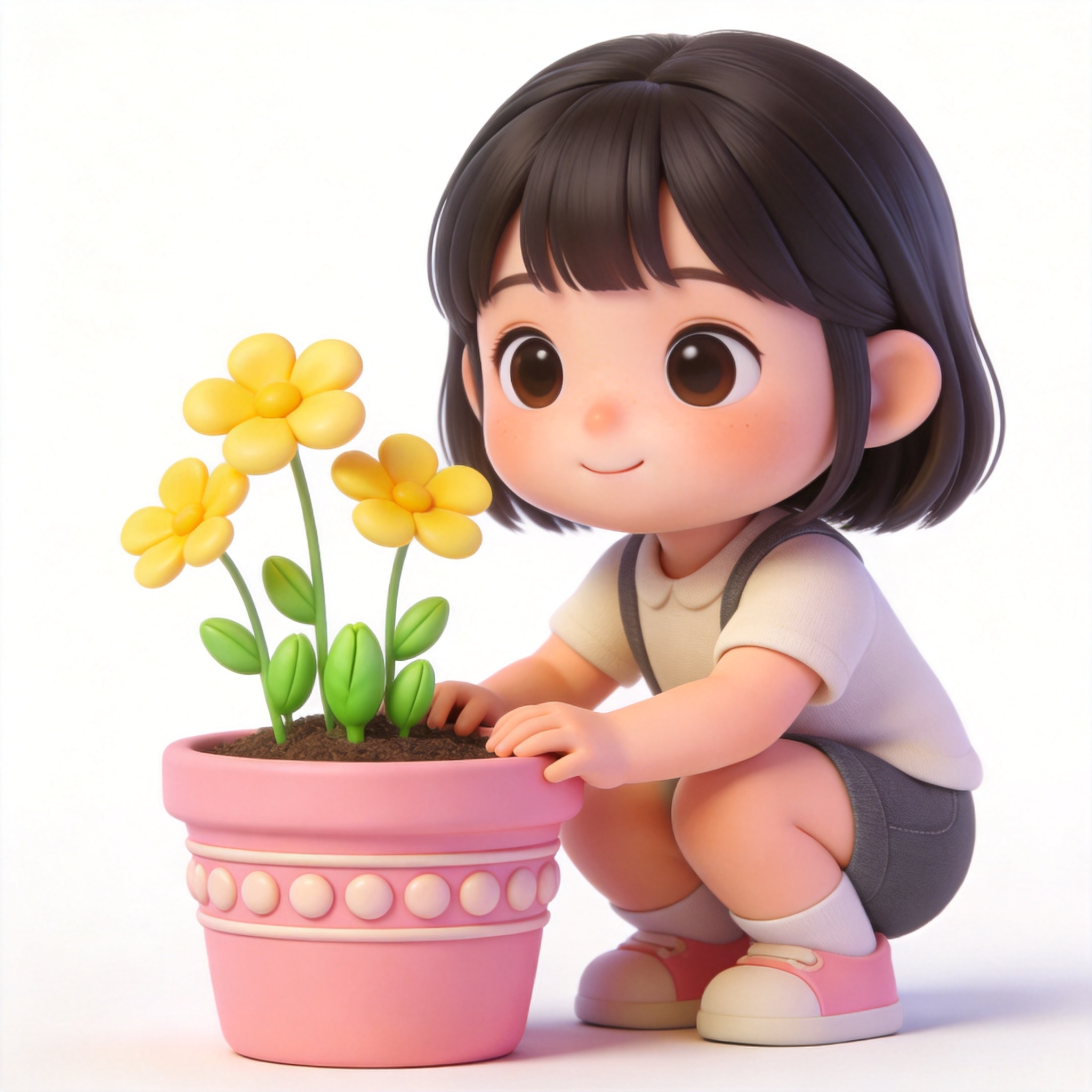 grow flowers单词图片
