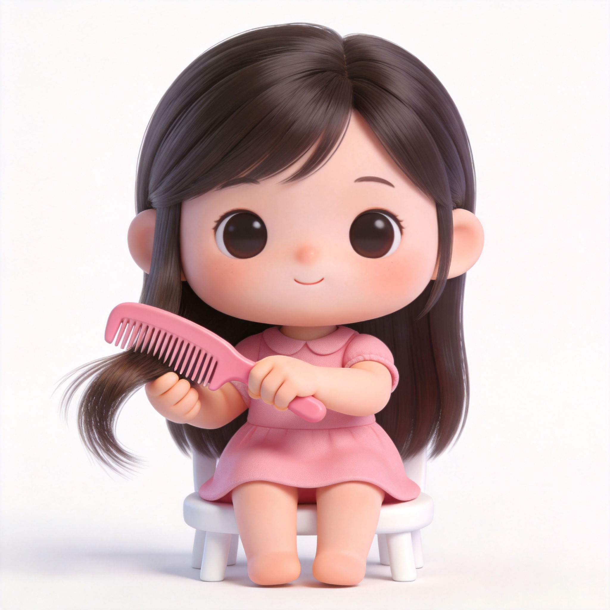 comb my hair单词图片