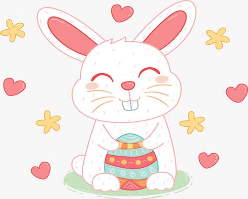 Easter Bunny单词图片