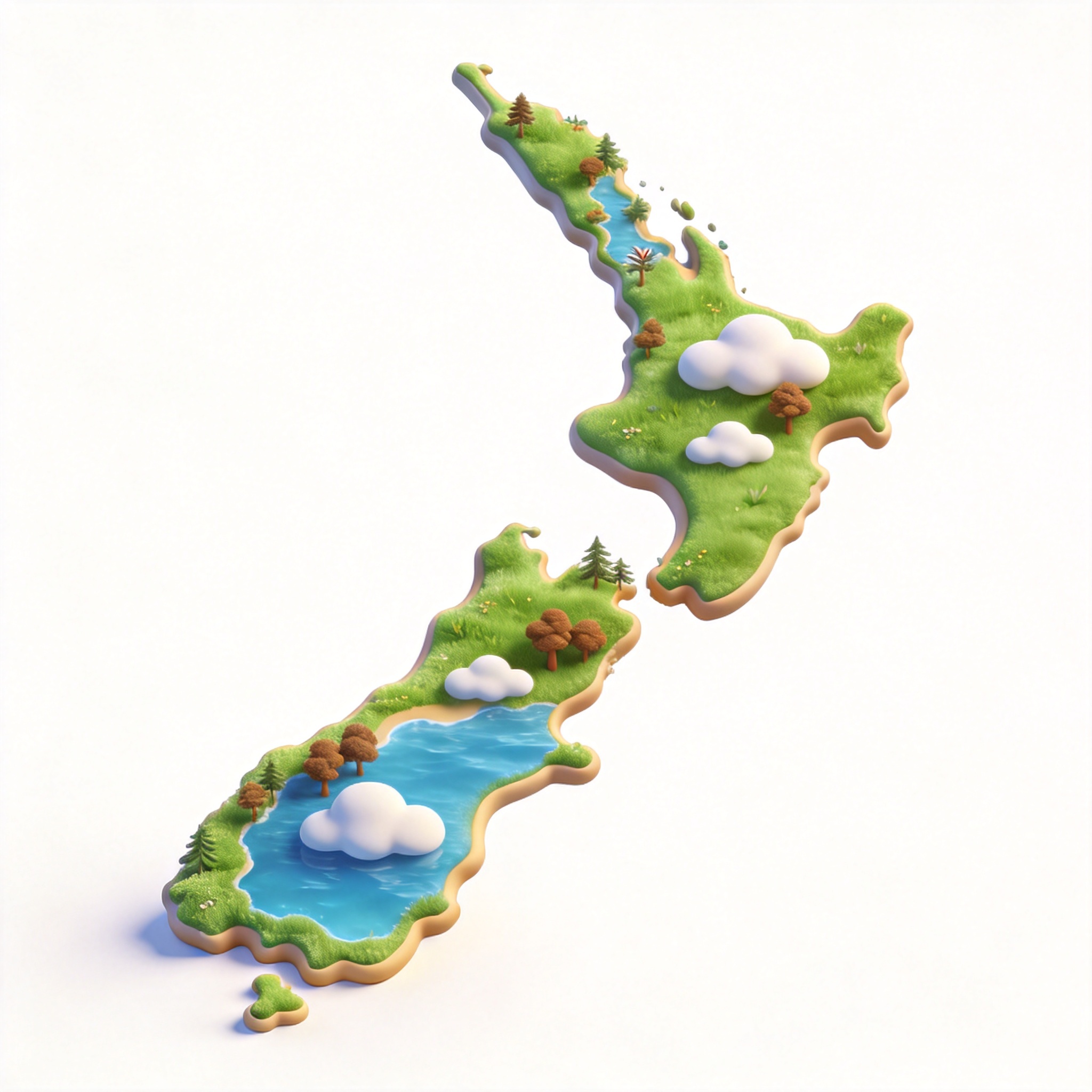 New Zealand单词图片