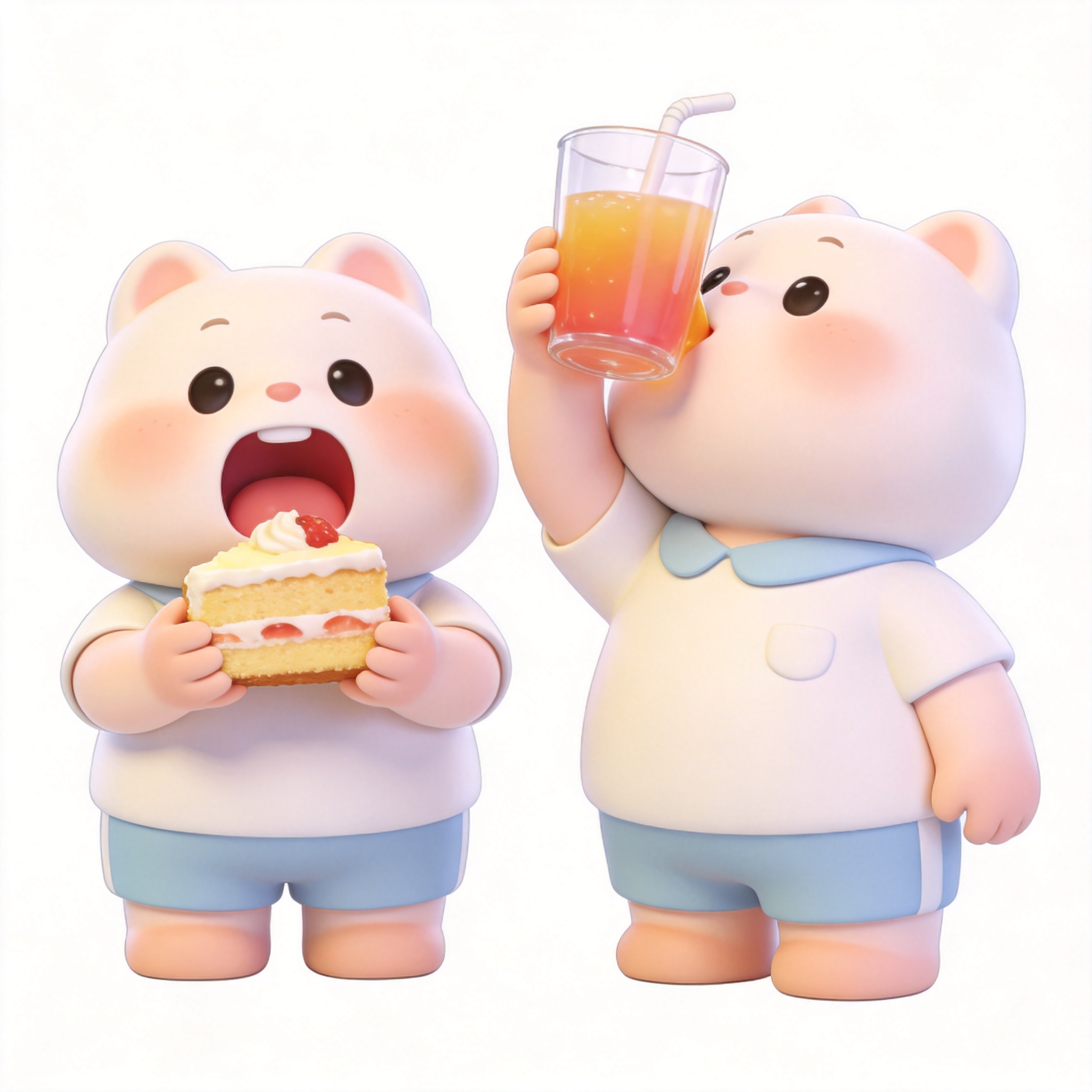 ate and drank单词图片