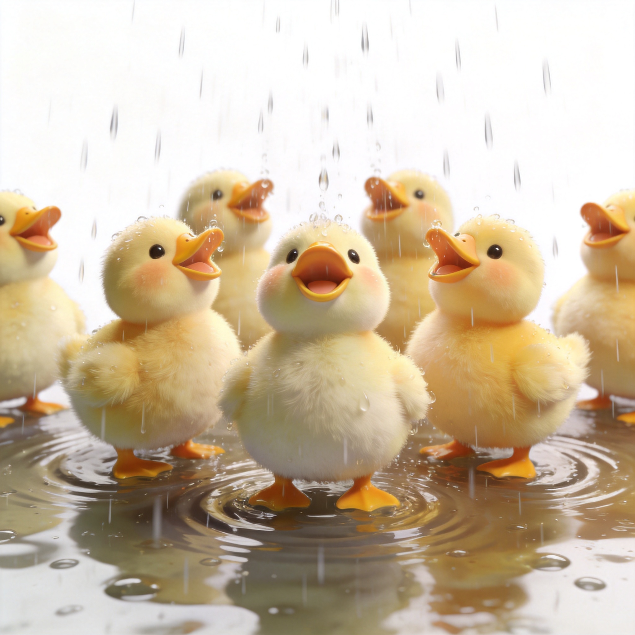 lovely weather for ducks单词图片