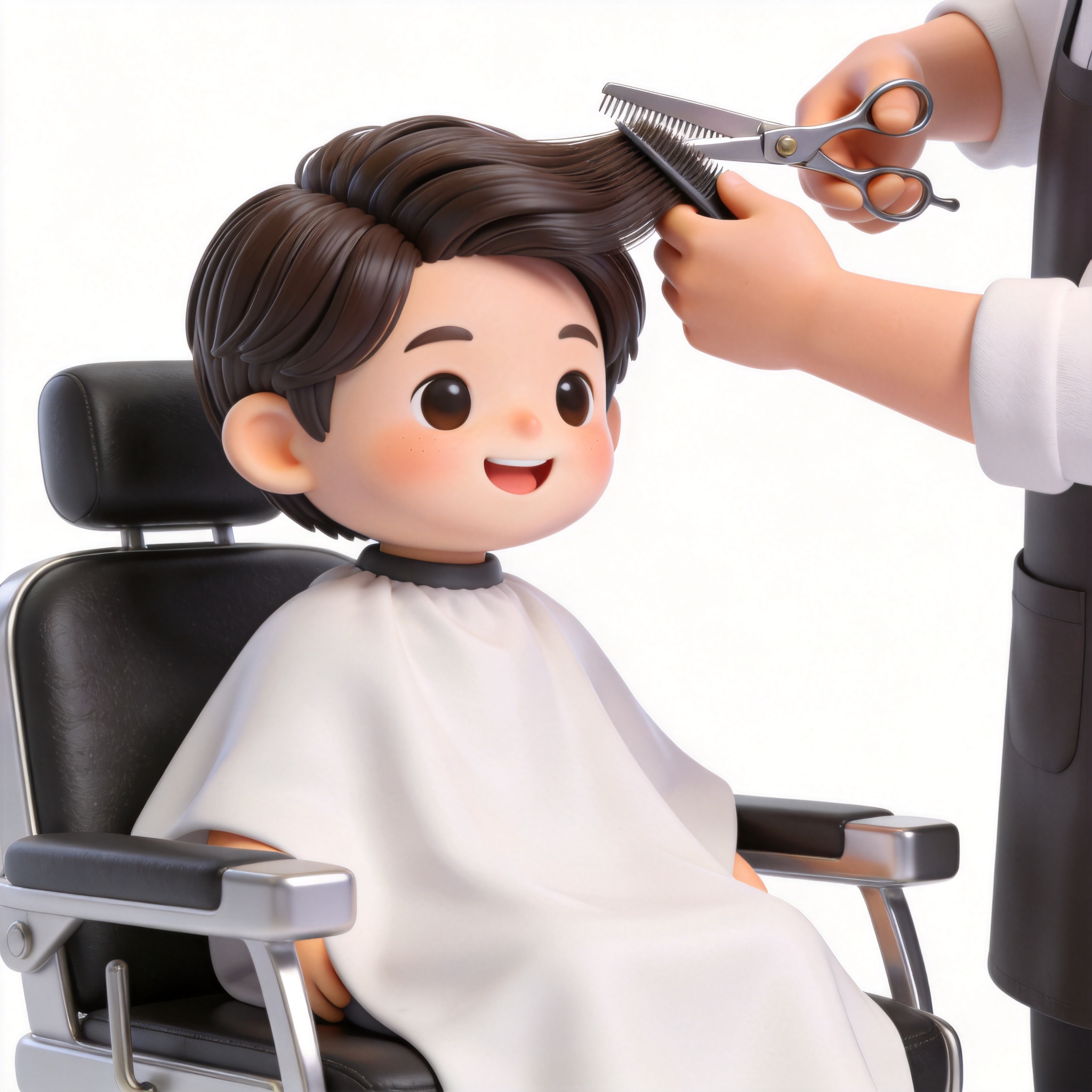 get a haircut单词图片