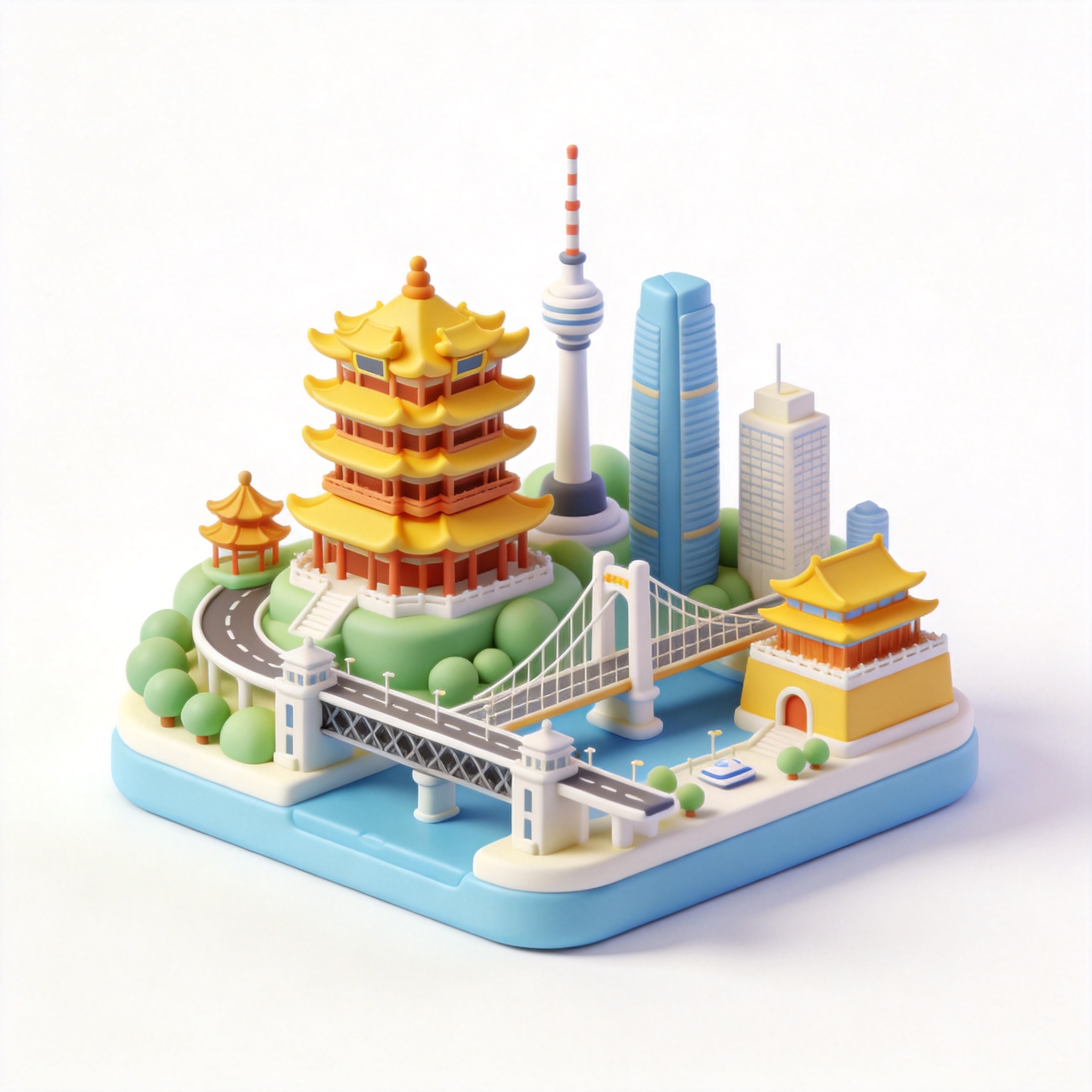 Wuhan单词图片
