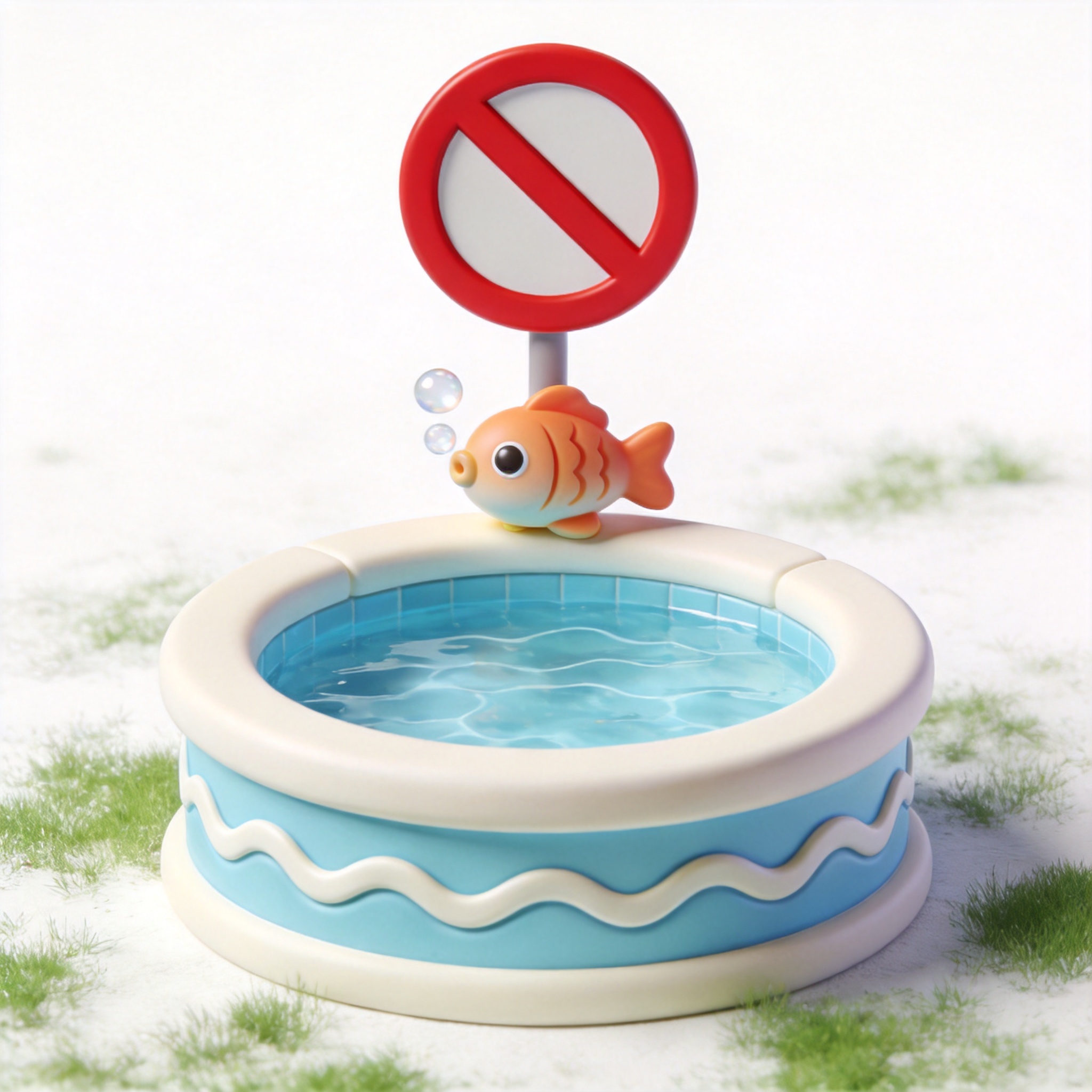 no swimming单词图片