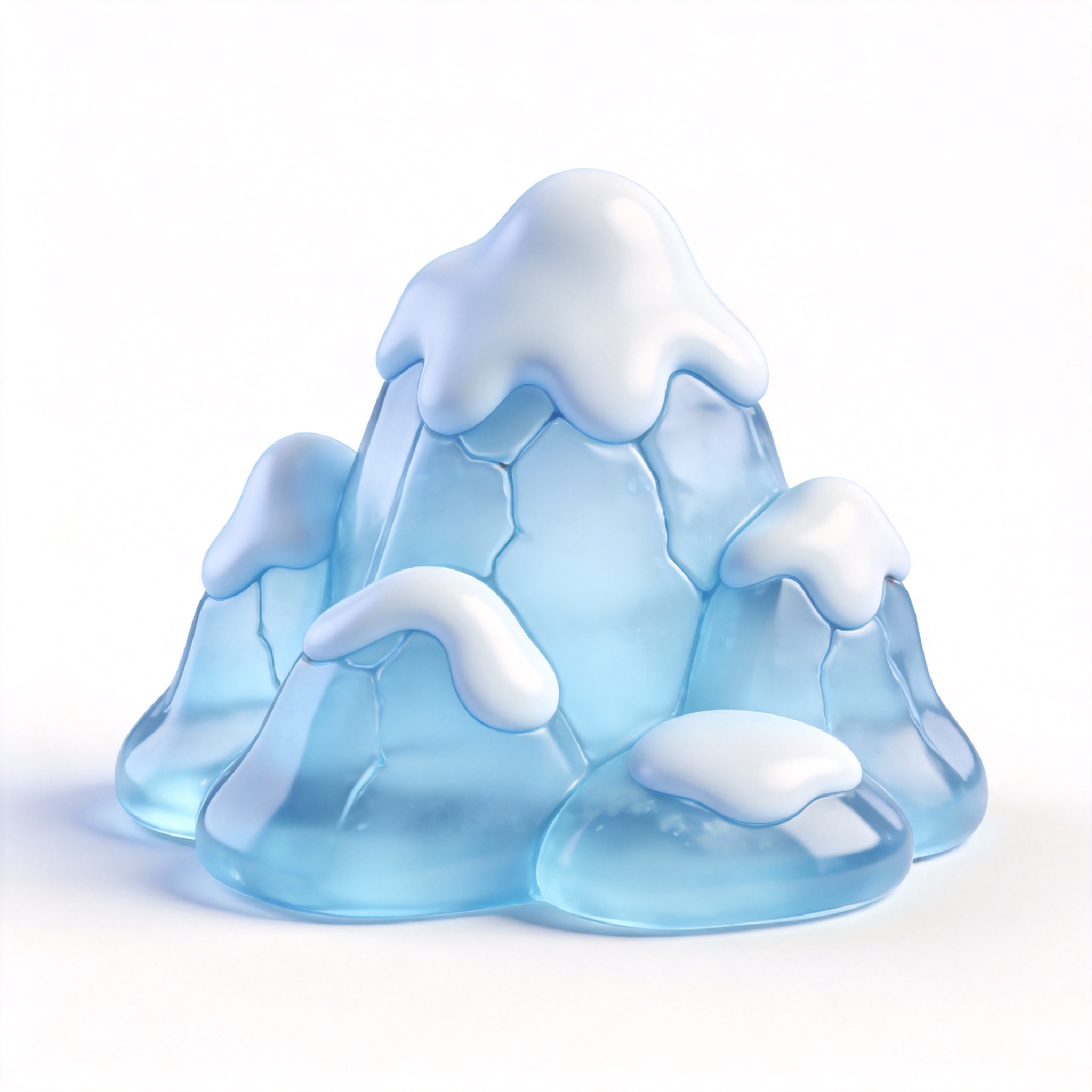 glacier单词图片