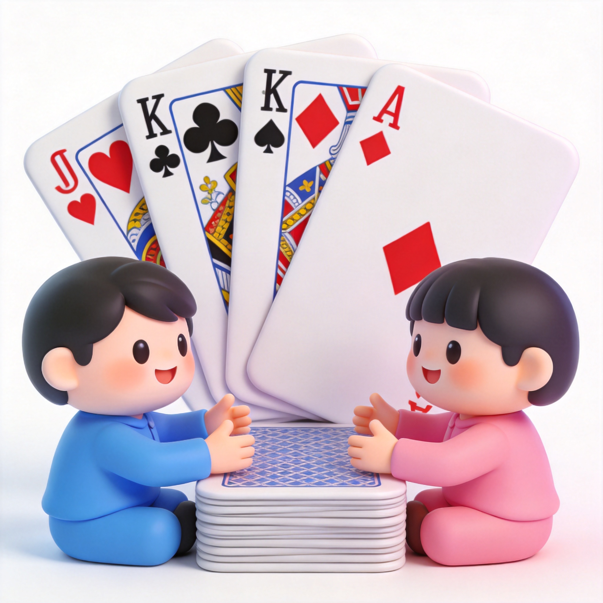 play cards单词图片