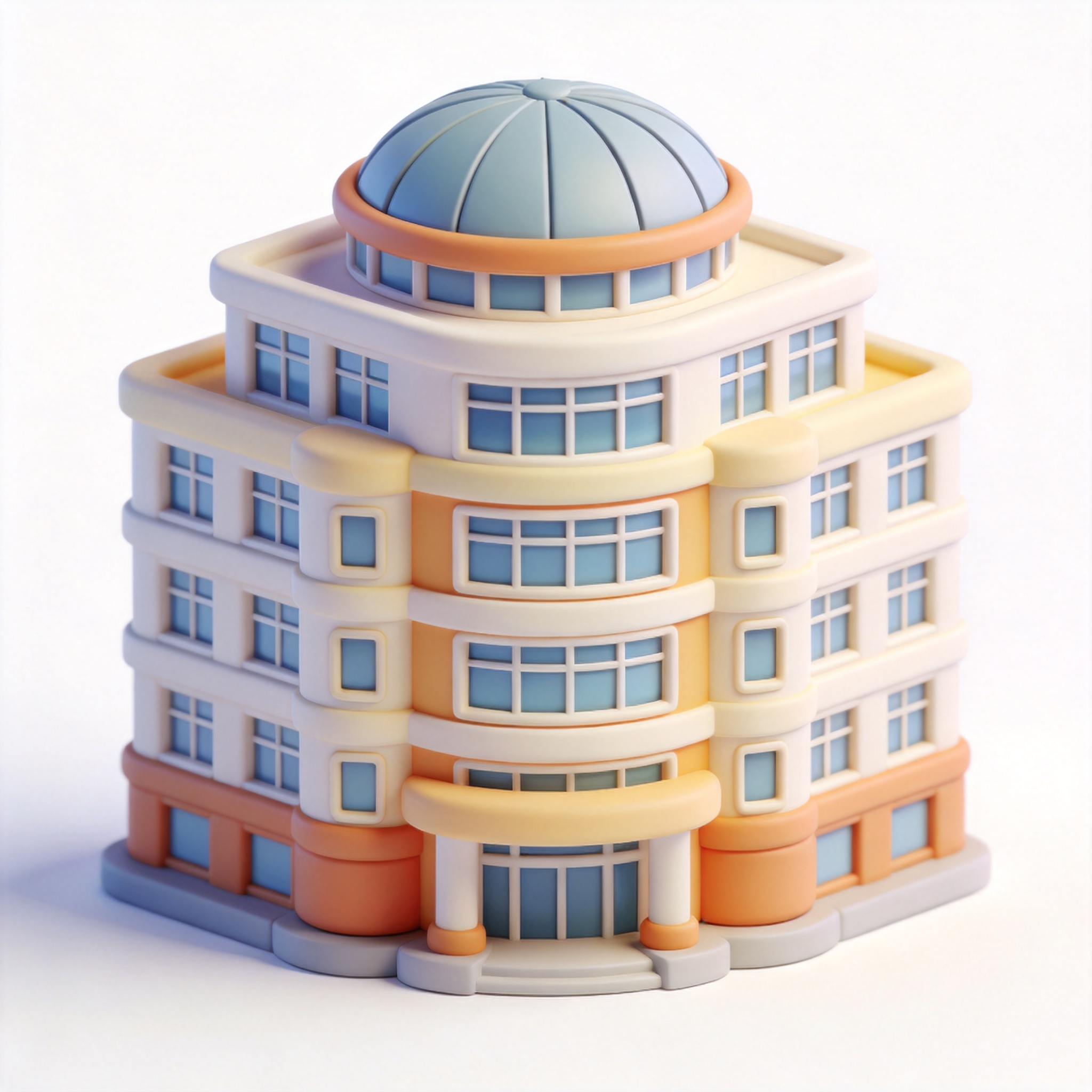 office building单词图片