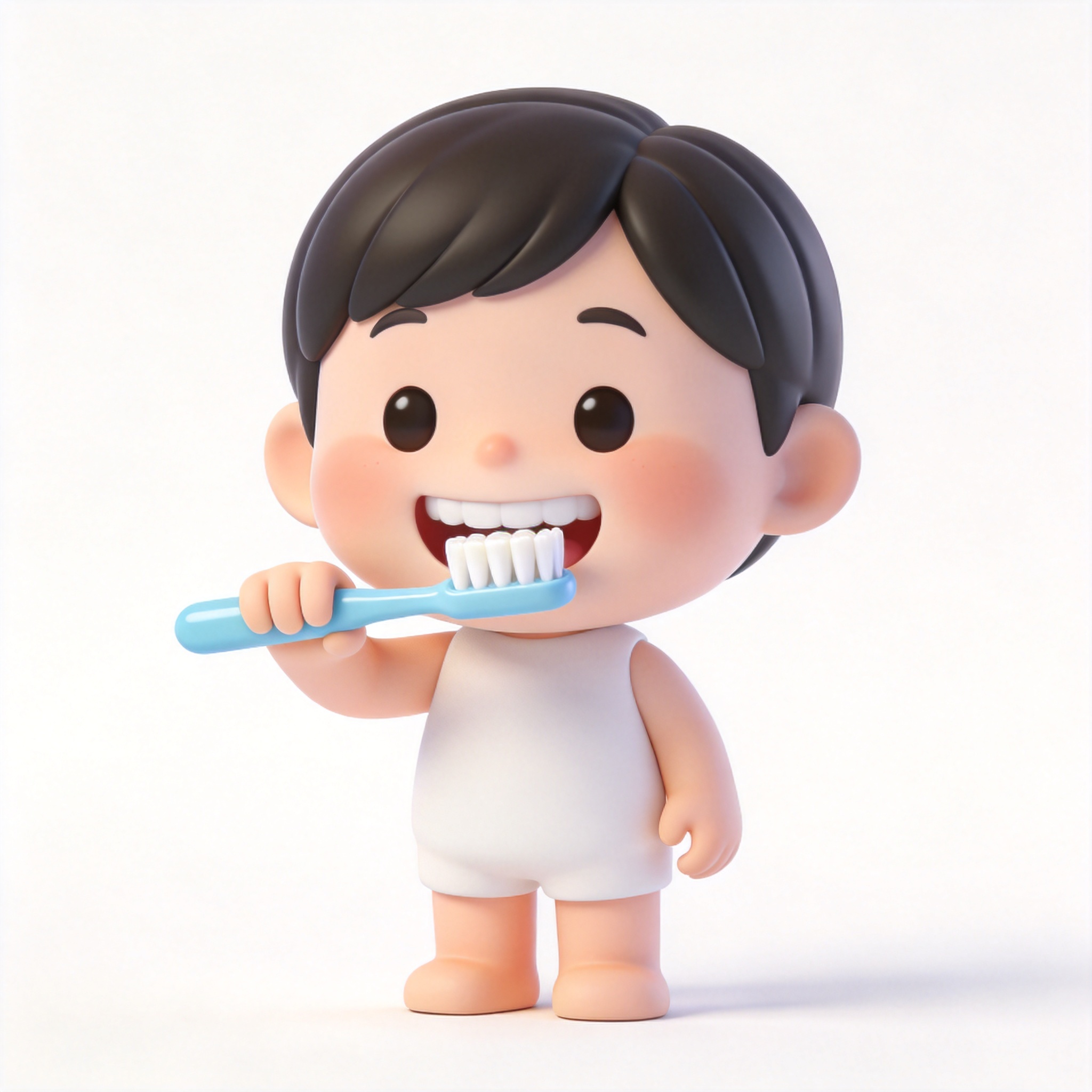 brush one's teeth单词图片