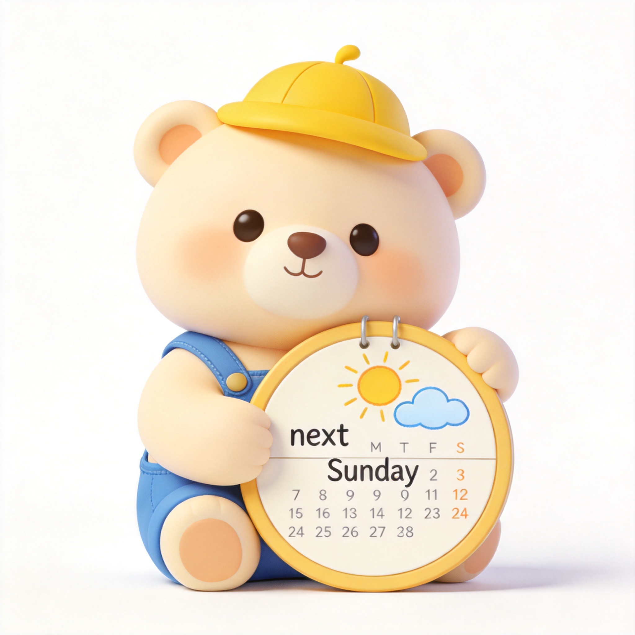 next Sunday单词图片