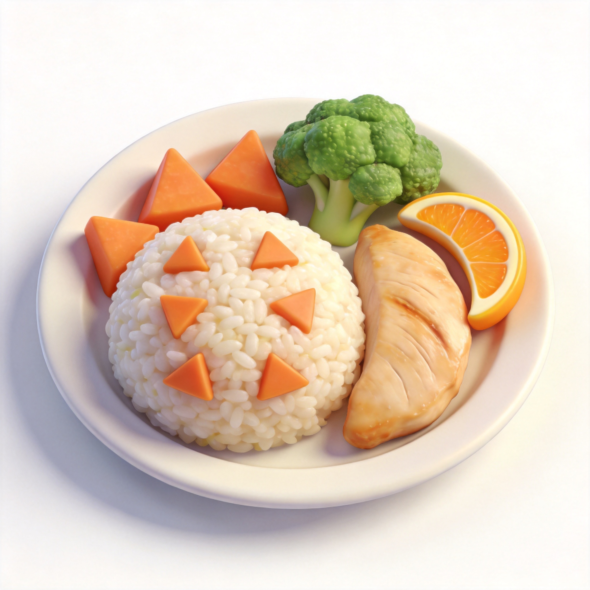 a balanced diet单词图片