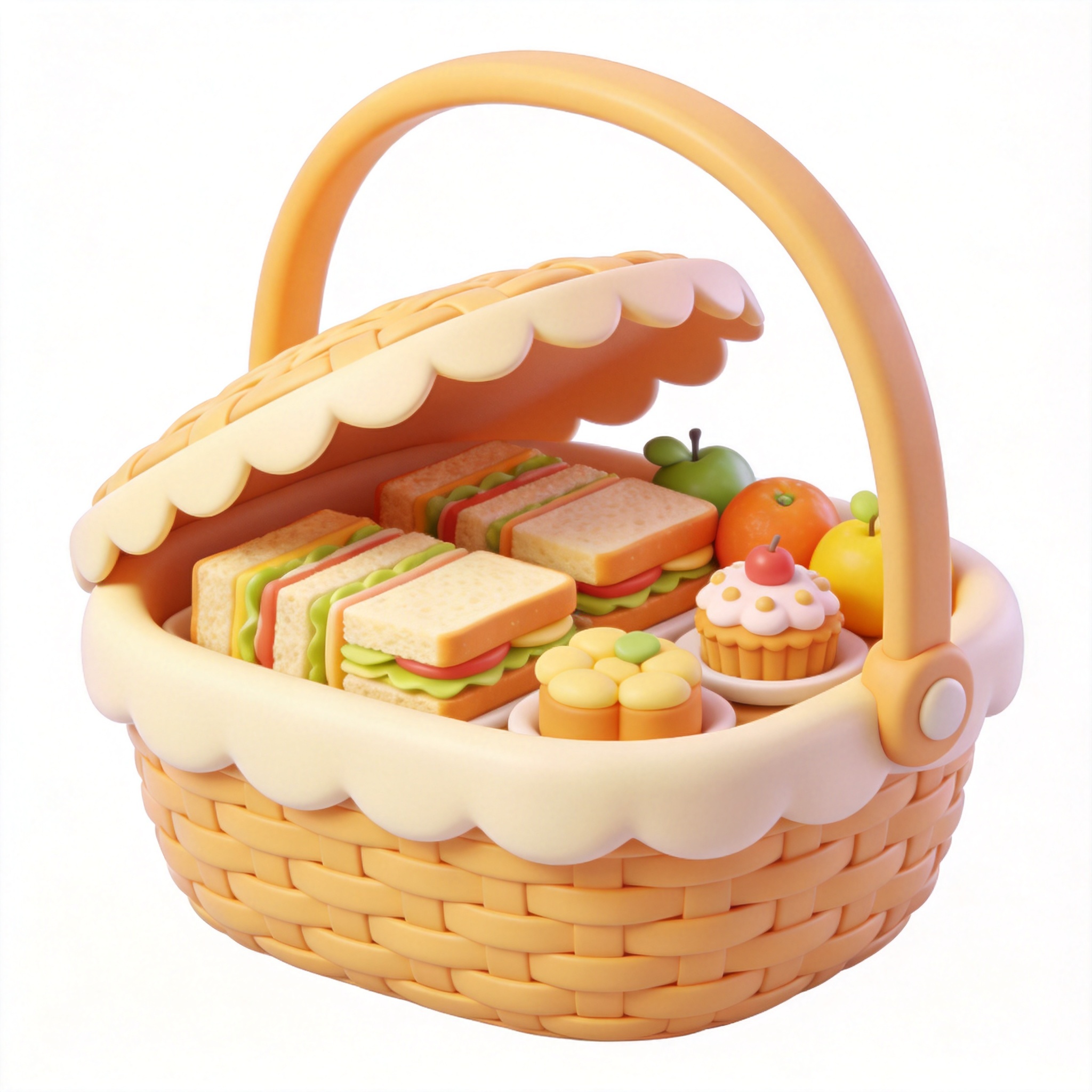Have  picnics单词图片