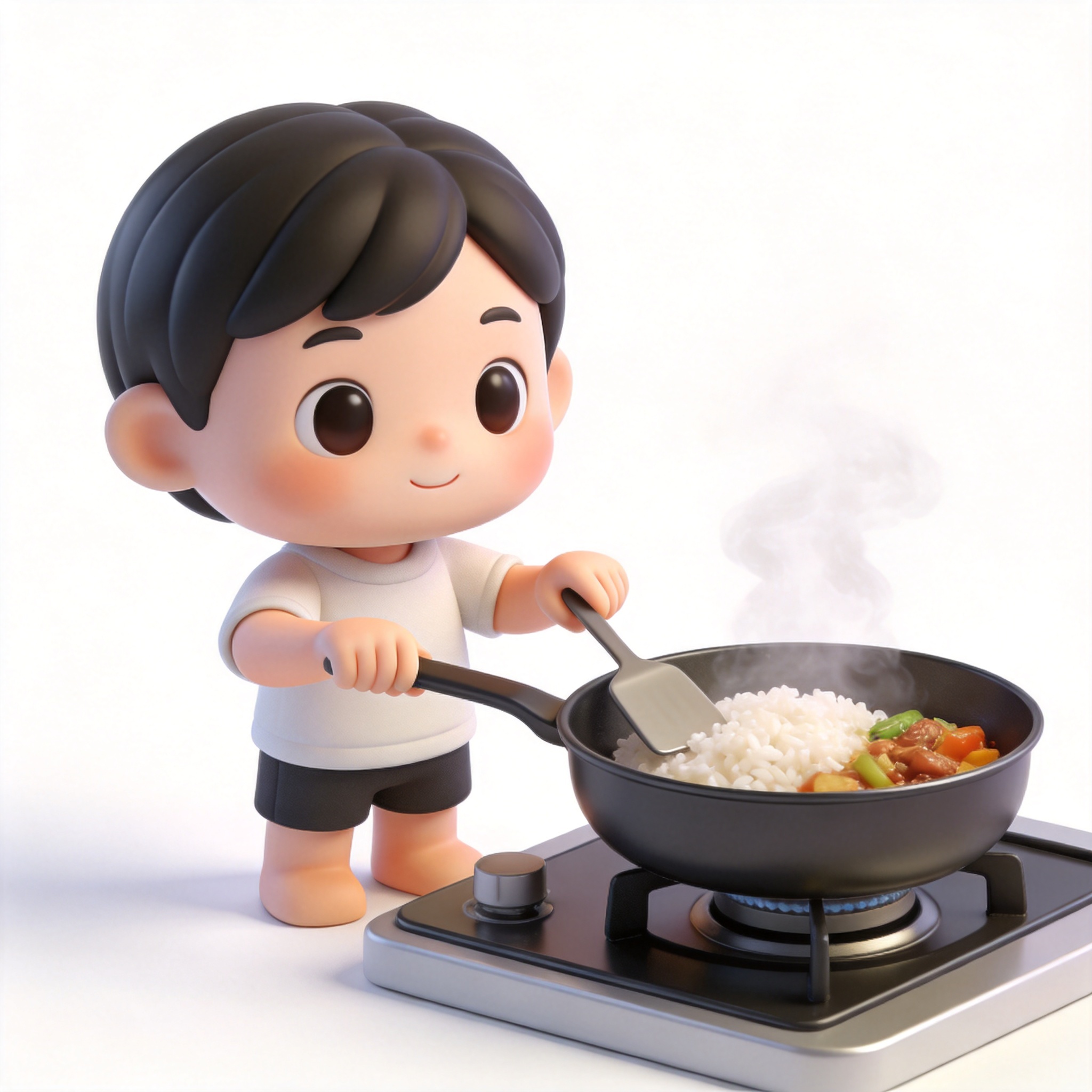 cook the meal单词图片