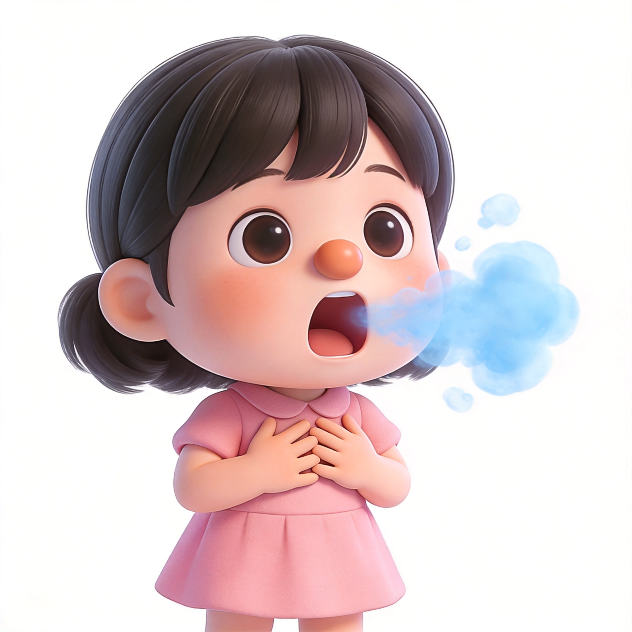 have a cough单词图片