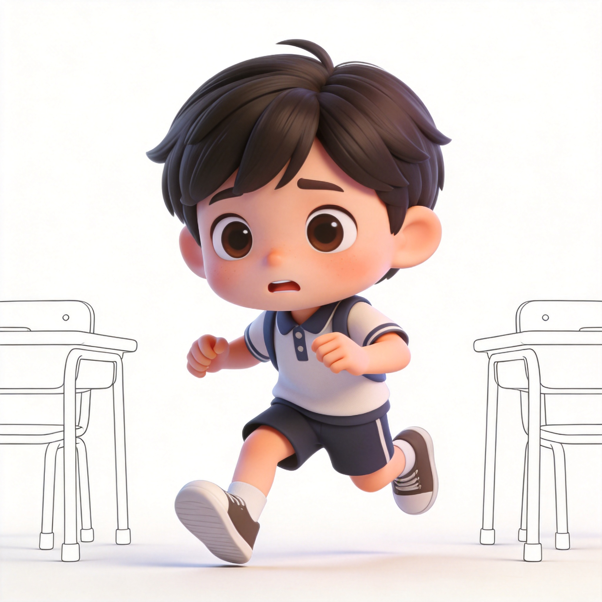 don't run in the classroom单词图片