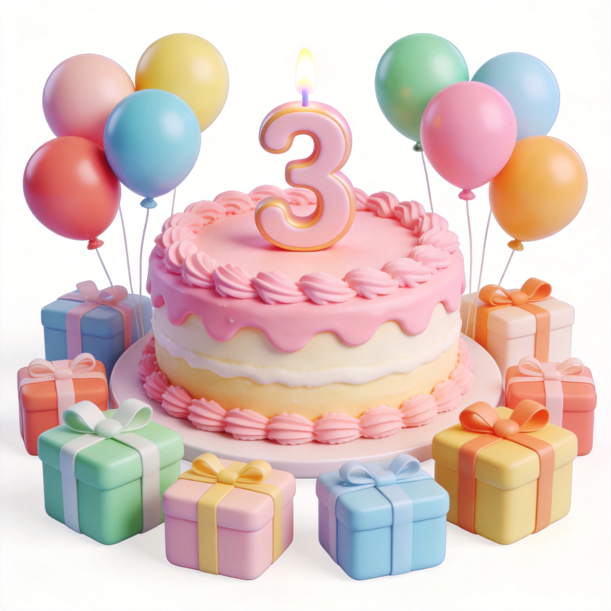 birthday party单词图片