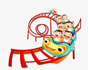 roller coaster单词图片