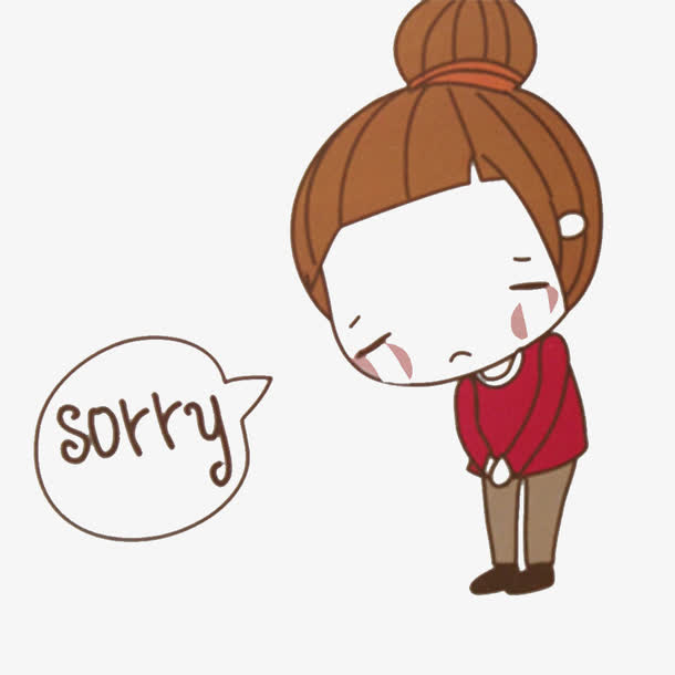 I'm sorry.单词图片