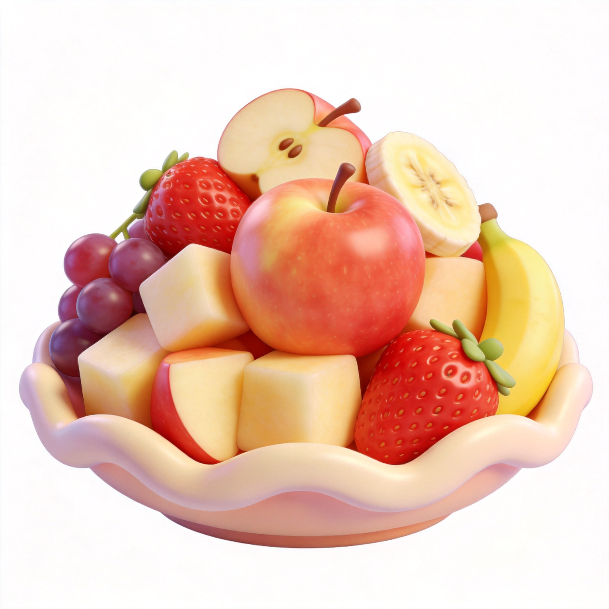 make a fruit salad单词图片