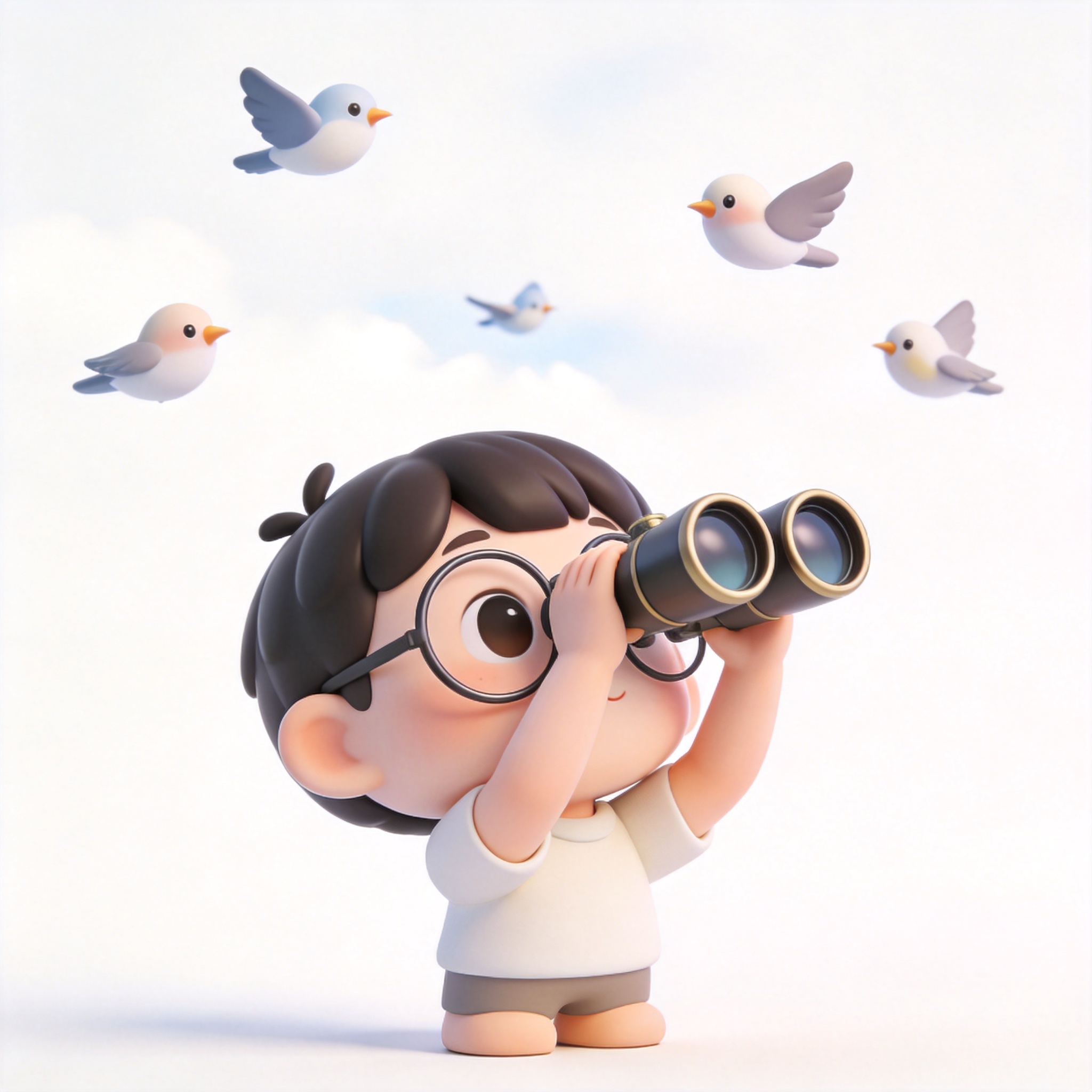 birdwatching单词图片