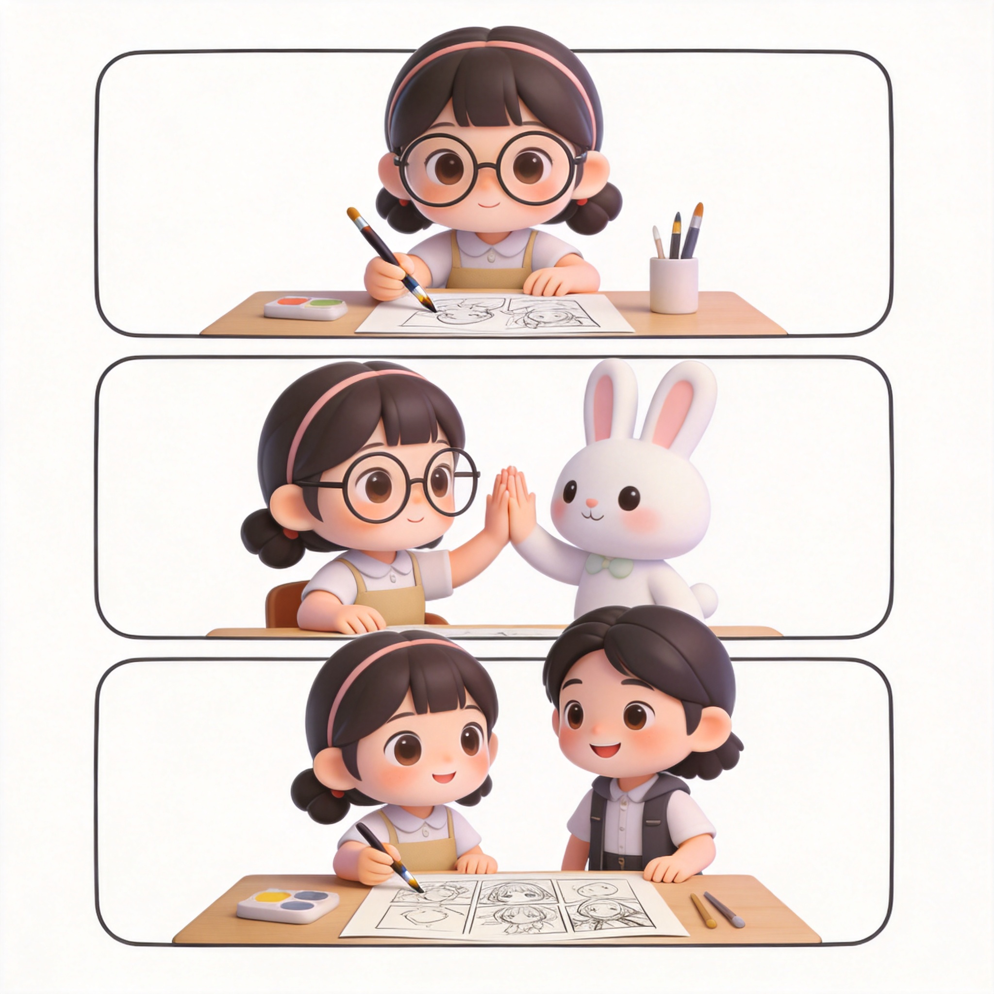 comic strip单词图片