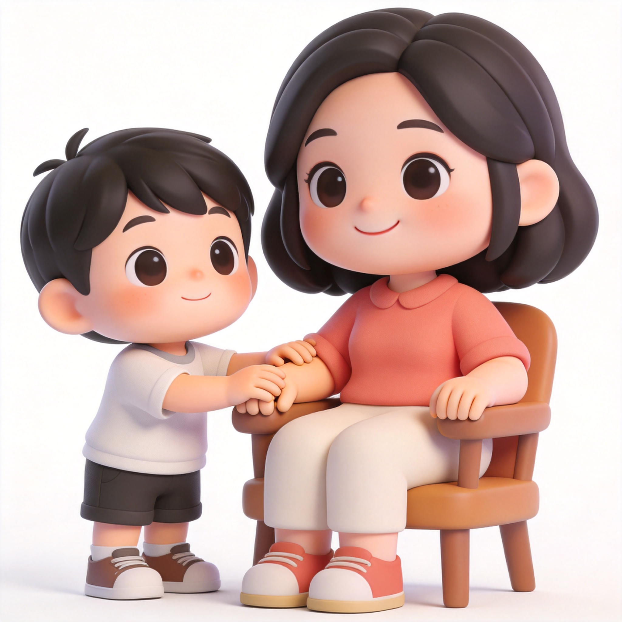 took care of his mum单词图片