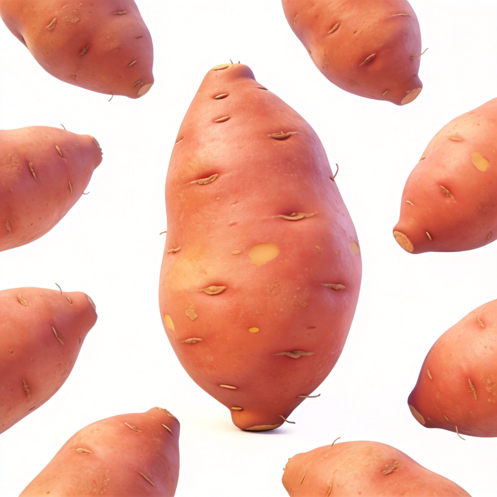 sweet potatoes单词图片