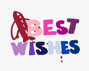 best wishes单词图片