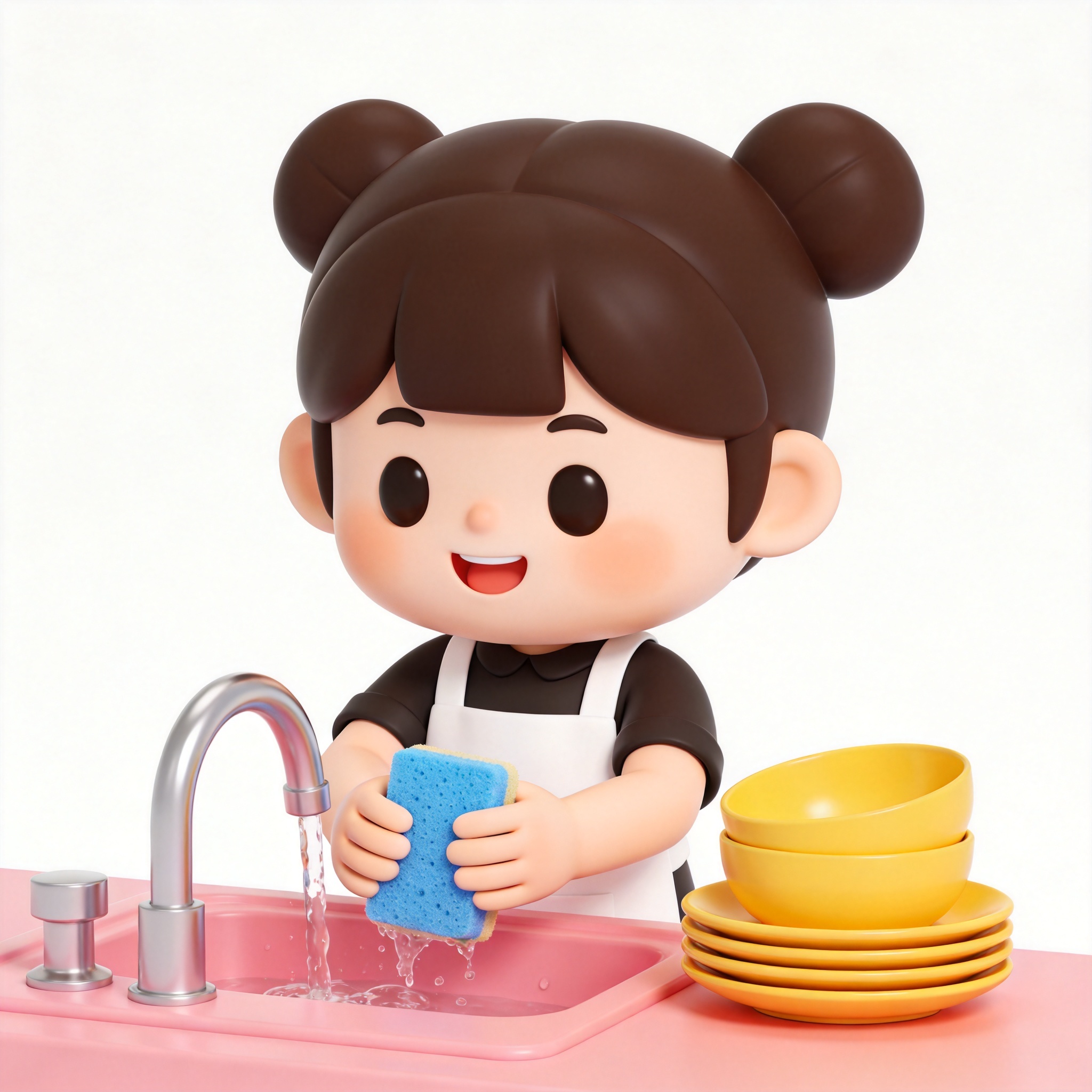 doing the dishes单词图片