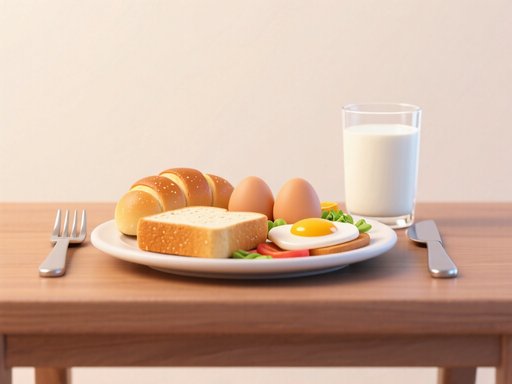 breakfast单词图片