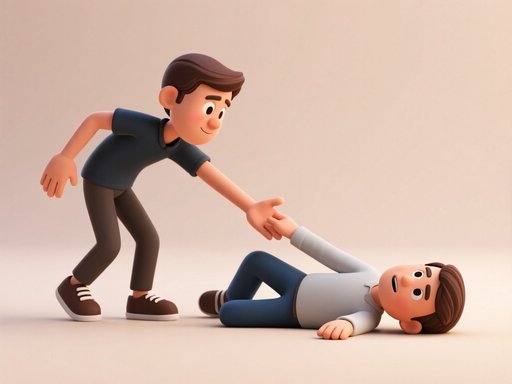 give a helping hand单词图片