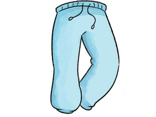 trousers单词图片