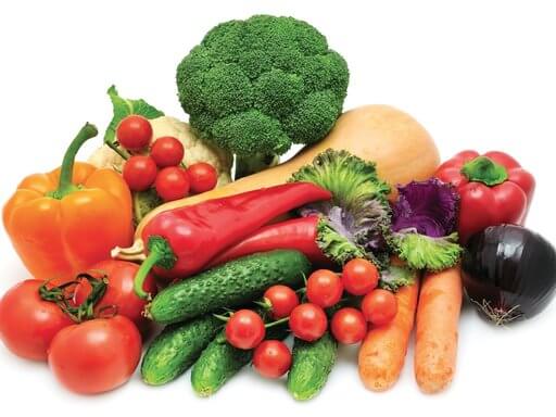 vegetable单词图片