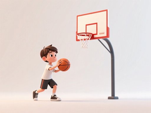 play basketball单词图片