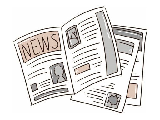 newspaper单词图片