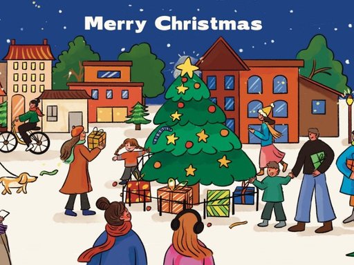 Merry Christmas!单词图片