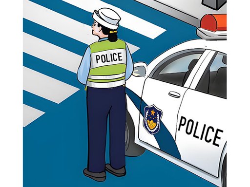 police officer单词图片