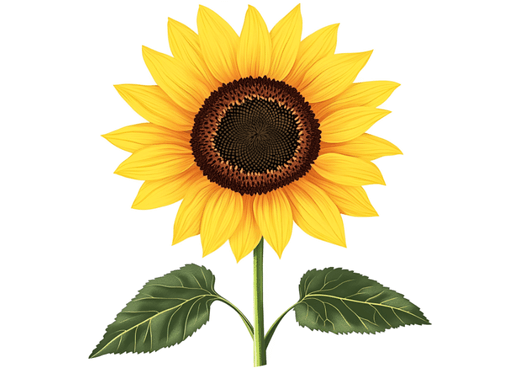 sunflower单词图片