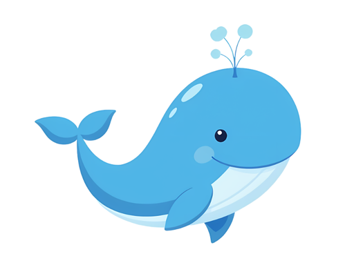 whale单词图片