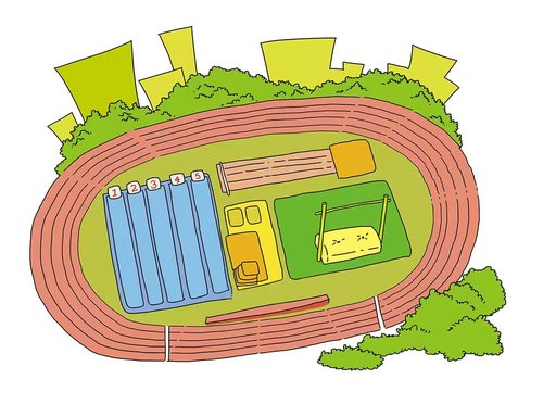 playground单词图片