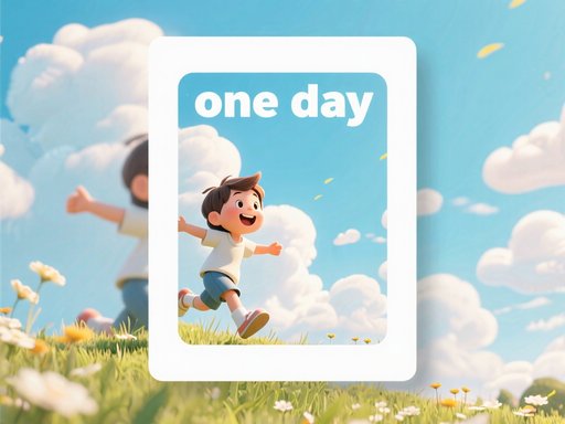 one day单词图片