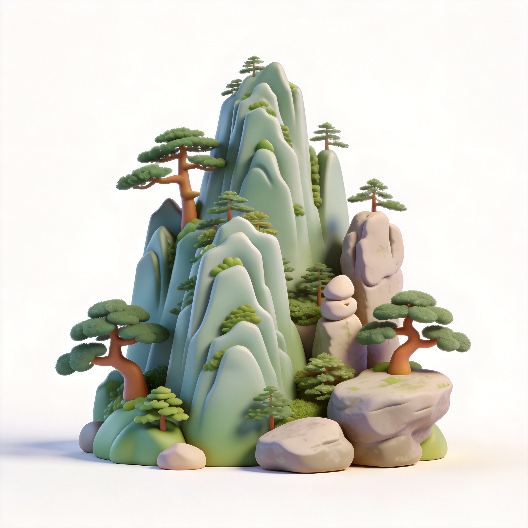 Mount Huangshan单词图片