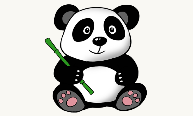 panda单词图片