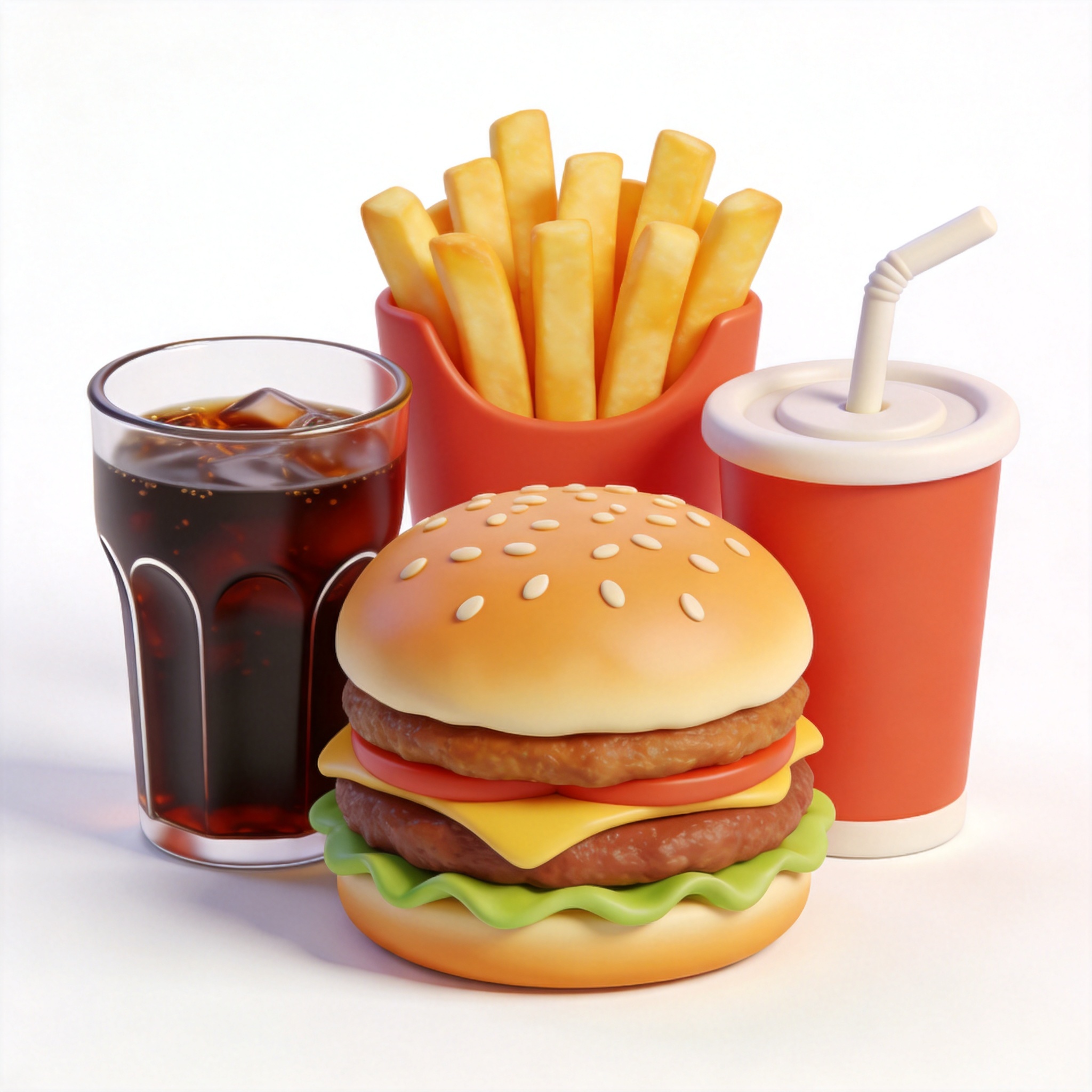 fast food单词图片