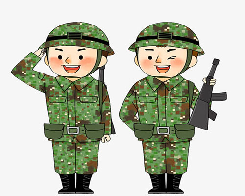 soldier单词图片