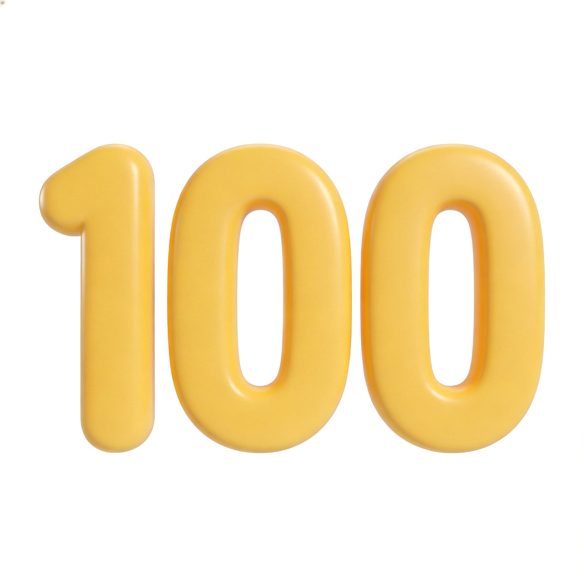one hundred单词图片